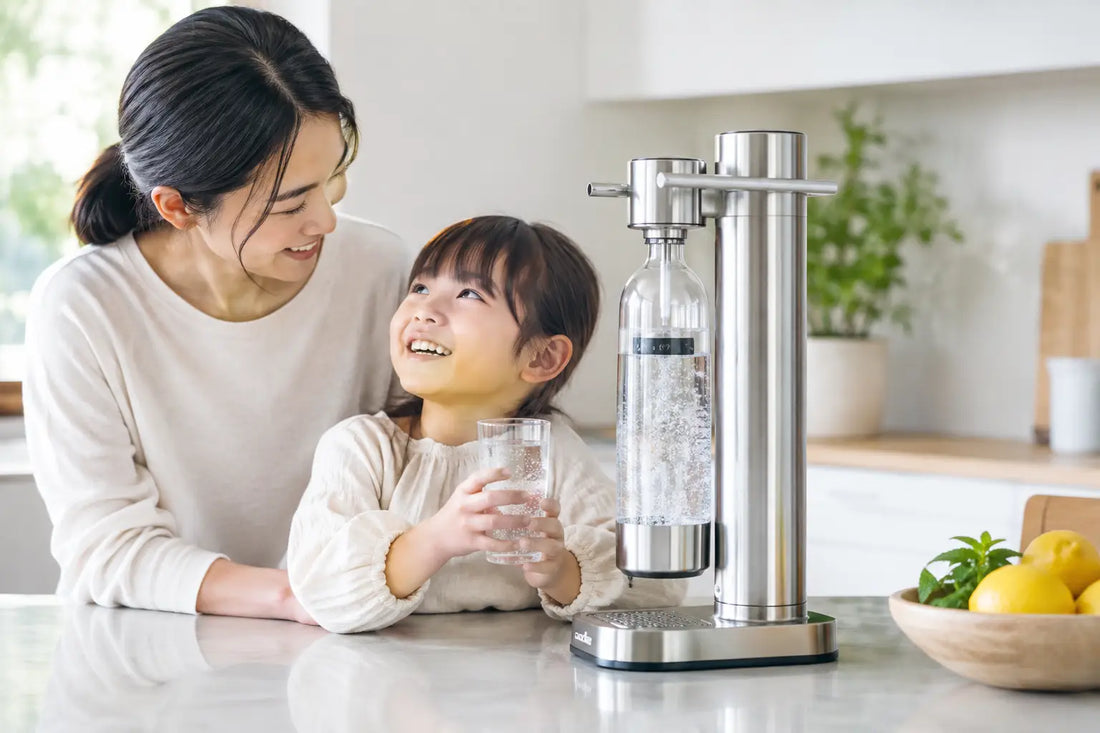 炭酸水メーカーは子どもに安全か。家庭で守る6つの基本