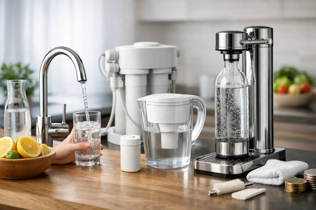 家庭用浄水器の選定基準｜水の味・設置性・手入れ・維持費から見極める7つの視点