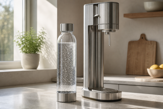 Carbonator Pro専用ガラスボトルで、毎日の炭酸水をもっと丁寧に