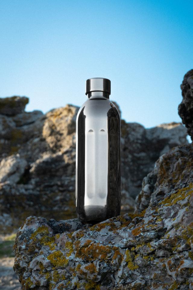 ステンレススチールボトル (400ml) -  Carbonator Pro 専用